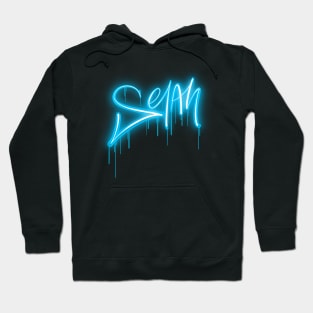 Selah - Aqua Neon - Christian Tee Hoodie